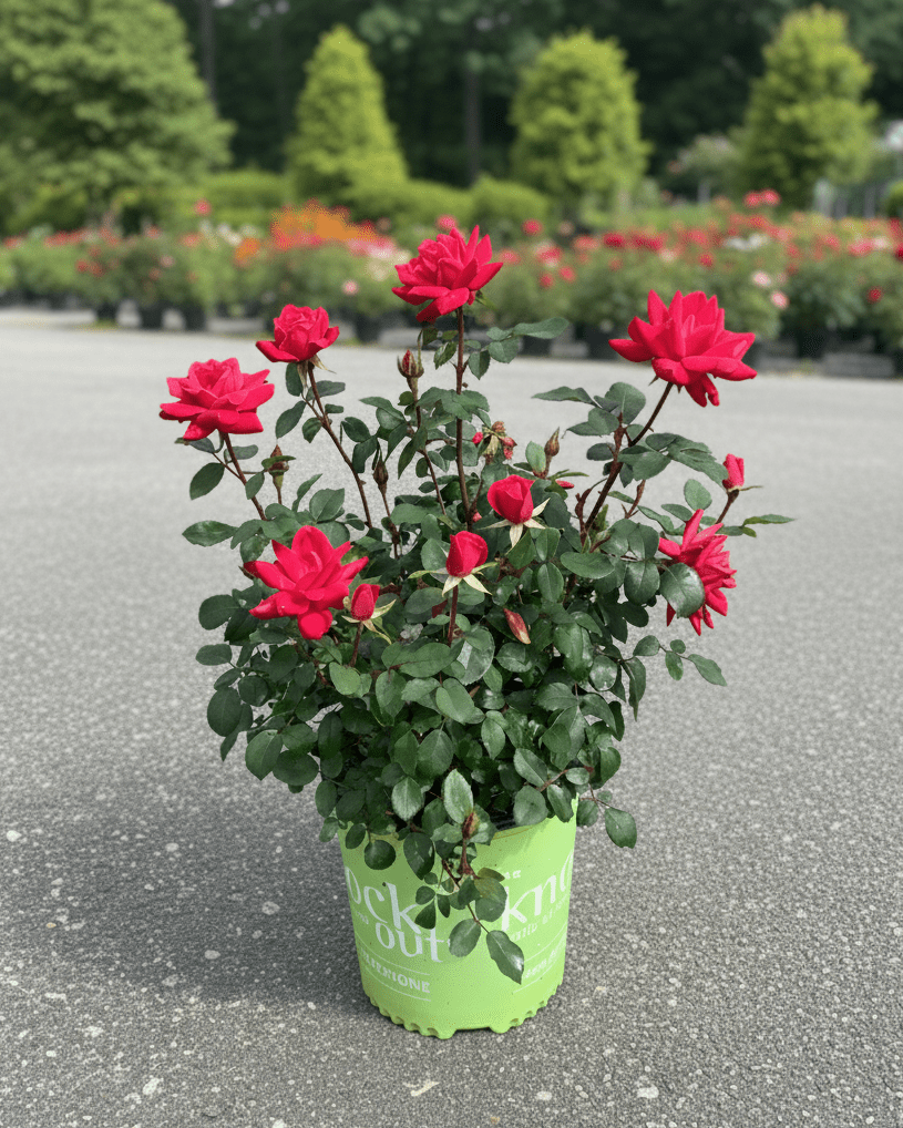2 Gallon Double Red Knockout Rose at Nature Hills Nursery.