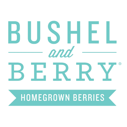 Bushel and Berry Homegrown Berries logo