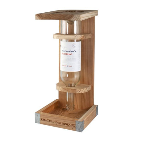 Woodlink Wine Bottle Cedar Bird Seed Feeder