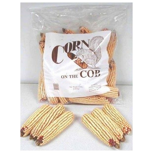 Corn On The Cob 15 Pound Squirrel Food Cob Corn Bag