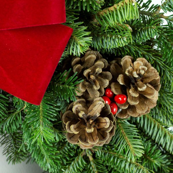 Fraser Fir and Mixed Pines Evergreen Wreath