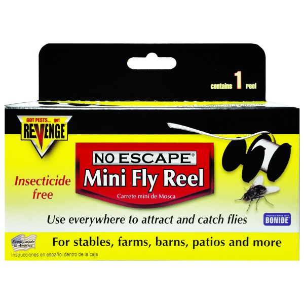 Bonide Revenge Mini Reel Kit Sticky Fly Tape