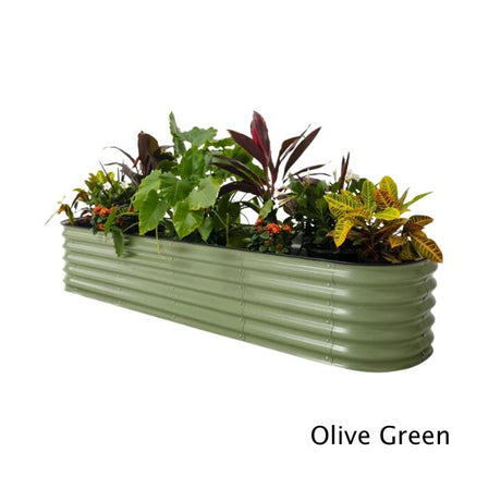 9 In 1 17 Inch Modular Metal Raised Bed