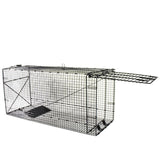 Humane Way Foldable Metal Animal Trap 50 Inch x 20 Inch x 26 Inch