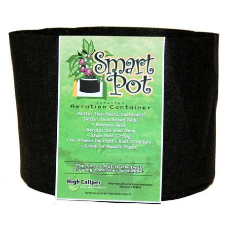 Smart Pot 7 Gallon Black Salad & Herb Grower