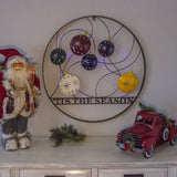 Tis The Season Outdoor Holiday Welcome Wheel