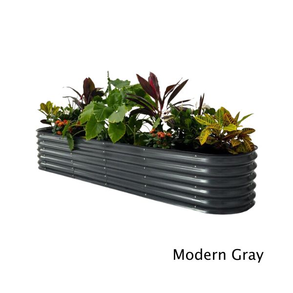 9 In 1 17 Inch Modular Metal Raised Bed