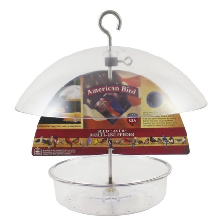 Droll Yankees Seed Saver Feeder With 7 Item Dome