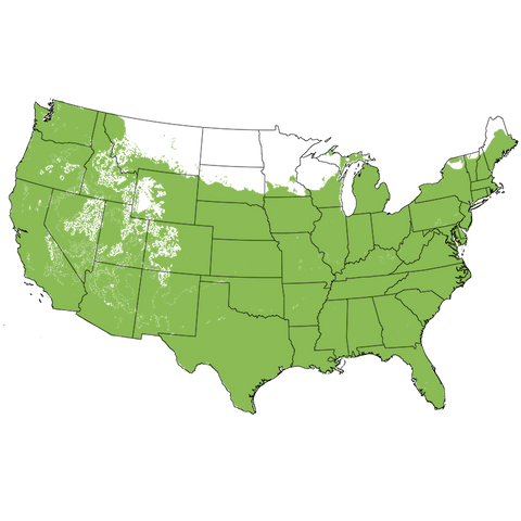 USDA Plant Hardiness Zone Map highlighting Zones 5-11