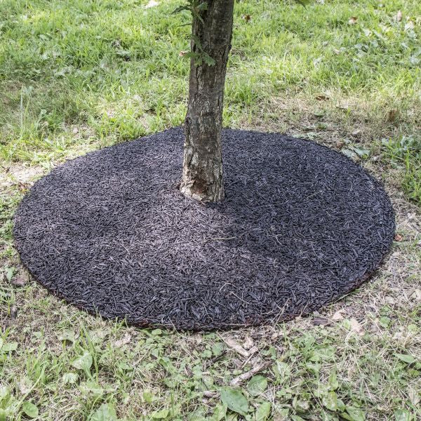 30 Inch Recycled Rubber Mulch Tree Ring