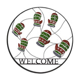 Mitten Outdoor Holiday Welcome Wheel