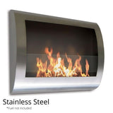 Chelsea Wall Mount Bio-Ethanol Fireplace