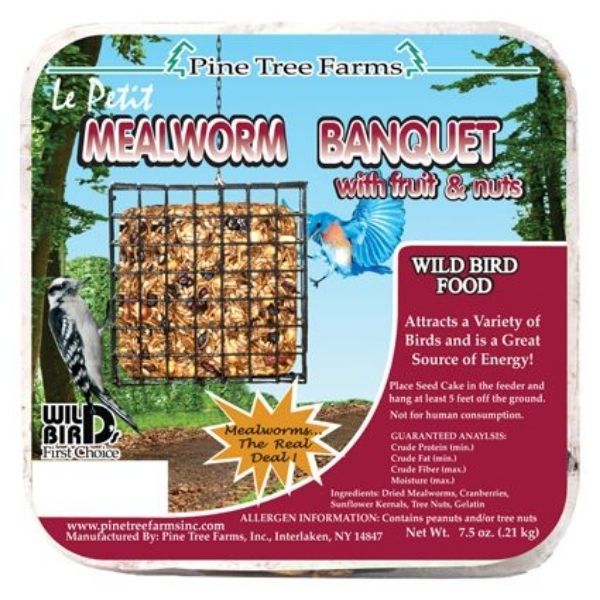 Pine Tree Farms Mealworm Banquet Le Petit Cake 7.5 oz