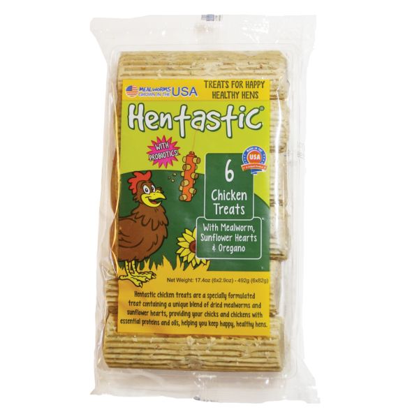 Hentastic Chicken Treats With Mealworm Sunflower & Herbs