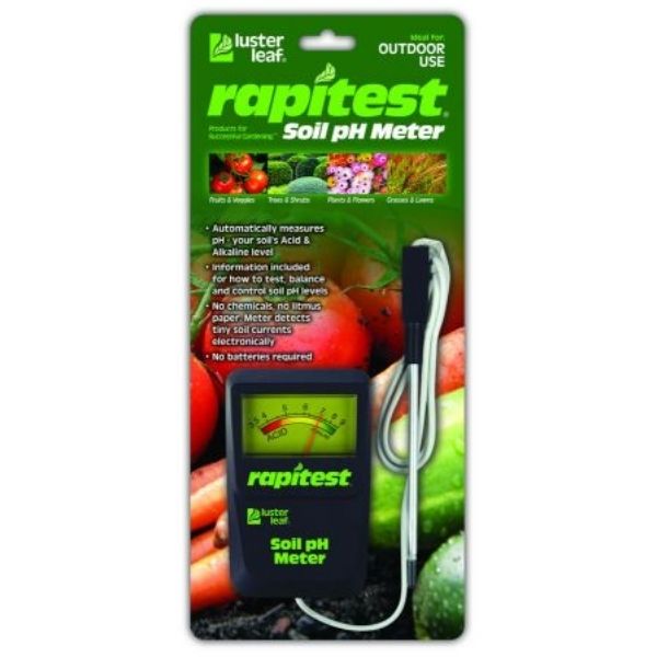 Luster Leaf Rapitest Soil Ph Meter