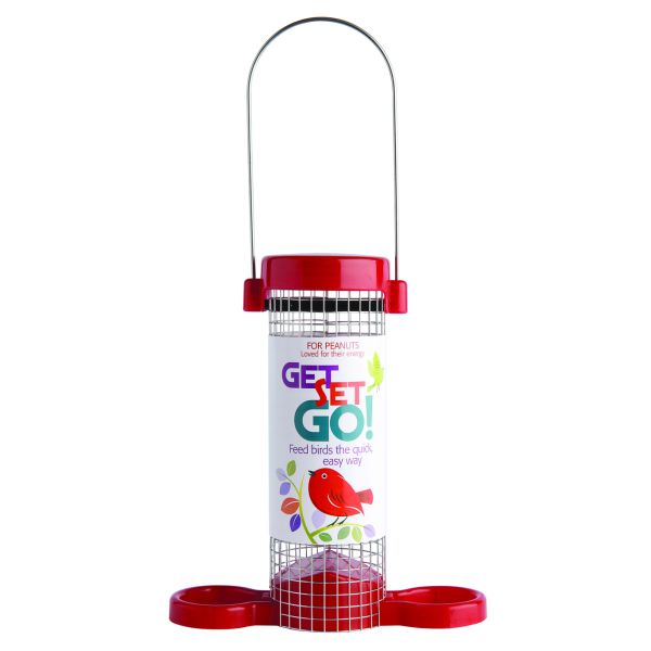 Jacobi Jayne Gsg-P1R Red Get Set Go! Peanut Feeder Mesh