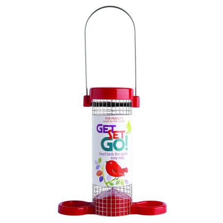 Jacobi Jayne Gsg-P1R Red Get Set Go! Peanut Feeder Mesh