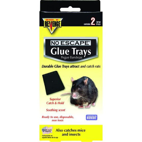 Bonide Revenge No Escape Rat Glue Trays