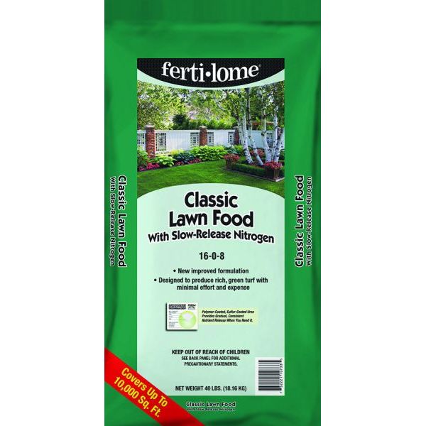 Fertilome Classic Lawn Food Slow Release 16-0-8