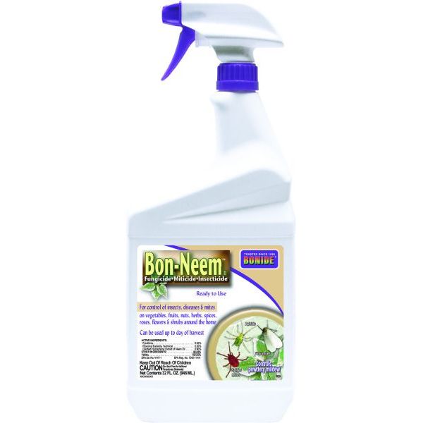 Bonide Bon-Neem Fungide Miticide Insecticide RTU Spray