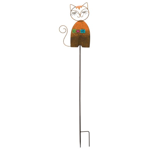 Cat Diggity Garden Stake