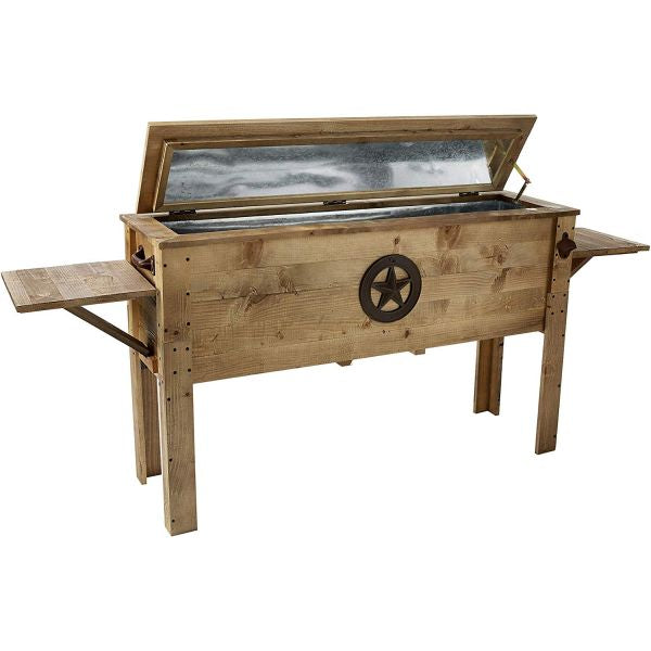 Wooden Deluxe Outdoor Patio Cooler