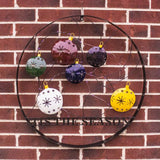 Tis The Season Outdoor Holiday Welcome Wheel