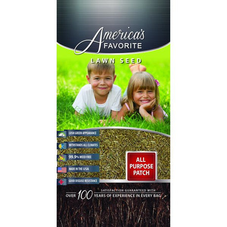 America's Favorite All Purpose Patch Mix Lawn Seed