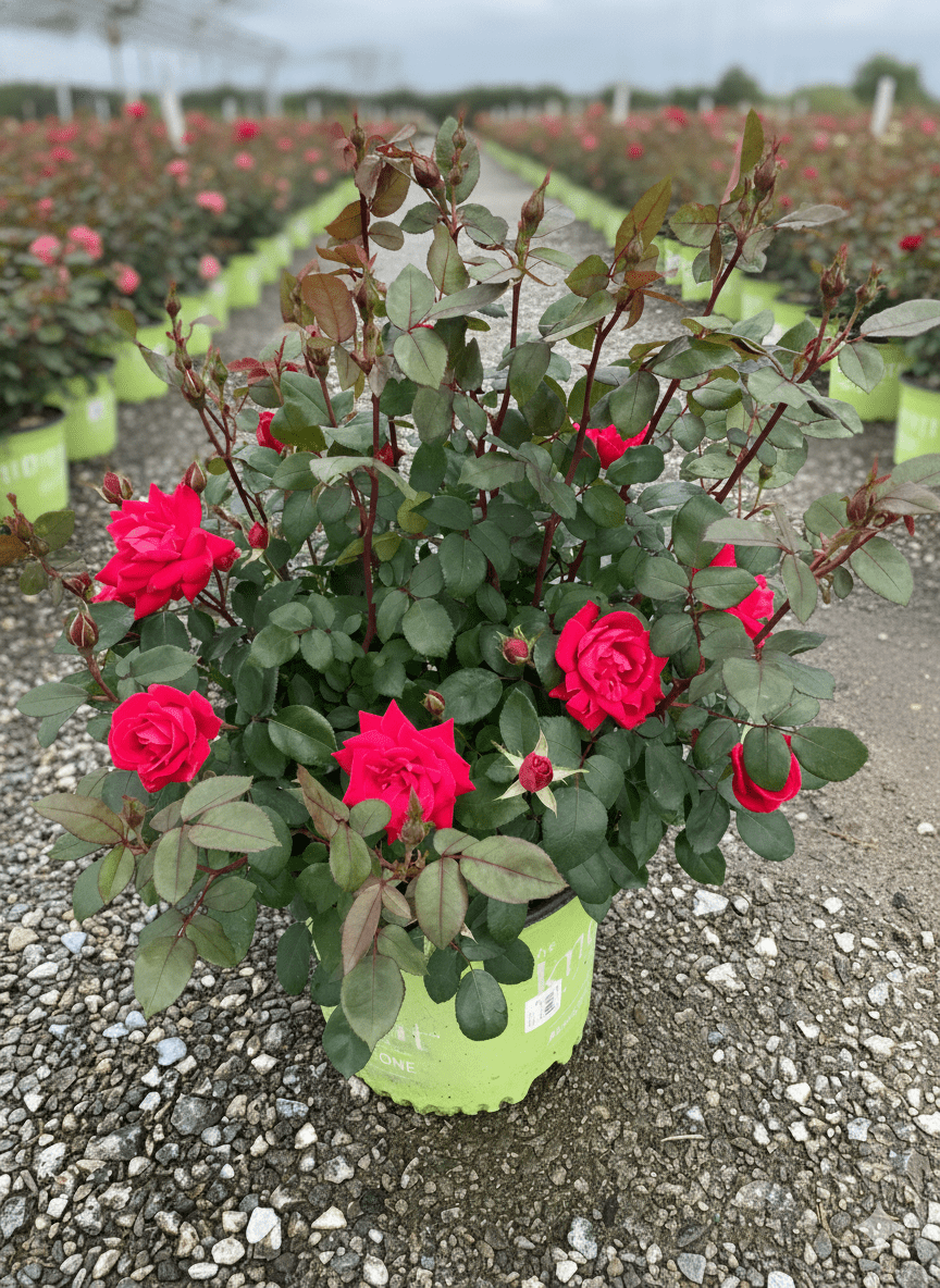 double knockout rose seeds Knock Out 2 Gal. Red Double Rose Bush with Red Flowers