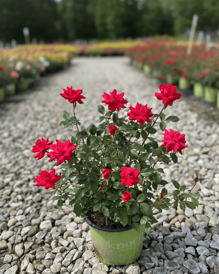 double knockout rose seeds Knock Out 2 Gal. Red Double Rose Bush with Red Flowers
