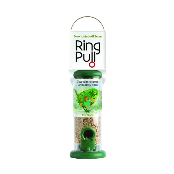 Jacobi Jayne To-S1G Green Ring Pull Seed Feeder