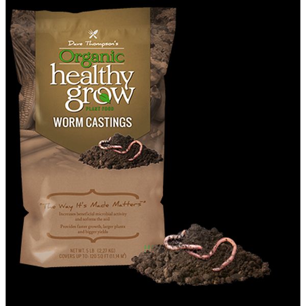 Dave Thompson's Organic Healthy Grow Worm Castings