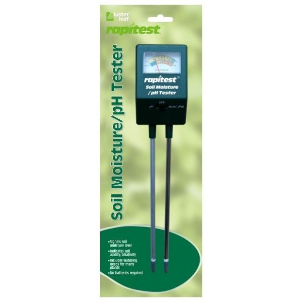 Luster Leaf Rapitest Mini Ph And Moisture Tester