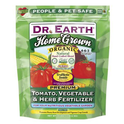 Dr. Earth Home Grown Organic and Natural Tomato Vegetable and Herb Fertilizer