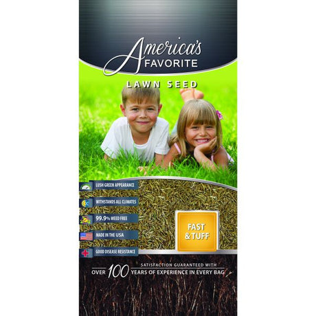 America's Favorite Lawn Seed Fast & Tuff - Nature Hills Nursery - 2 lb - 