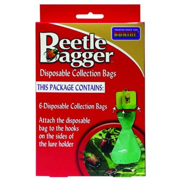 Bonide Beetle Bagger Japanese Beetle Trap Bag Refills 6 Pack