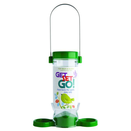 Jacobi Jayne Gsg-S1G Green Get Set Go! Seed Feeder