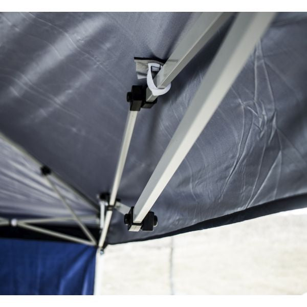 Folding Pop Up Canopy With Side Screen & LED Light