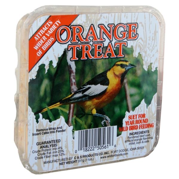 C&S Generic 11 Ounce Orange Treat Suet