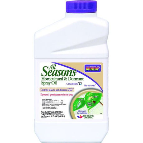 Bonide All Seasons Horticultural & Dormant Spray Oil Concentrate - Nature Hills Nursery - 32 oz - 