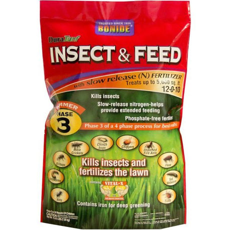 Bonide DuraTurf Insect & Feed Phase 3 - Nature Hills Nursery - 16 lb - 