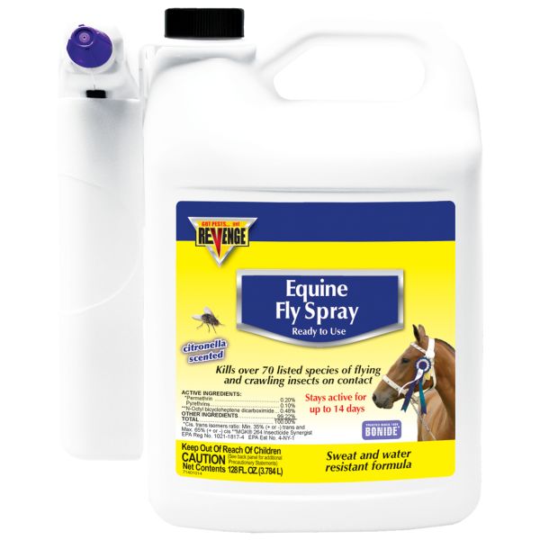 Bonide Equine Fly Spray RTU w/ Power Sprayer - Nature Hills Nursery - 1 gallon - 