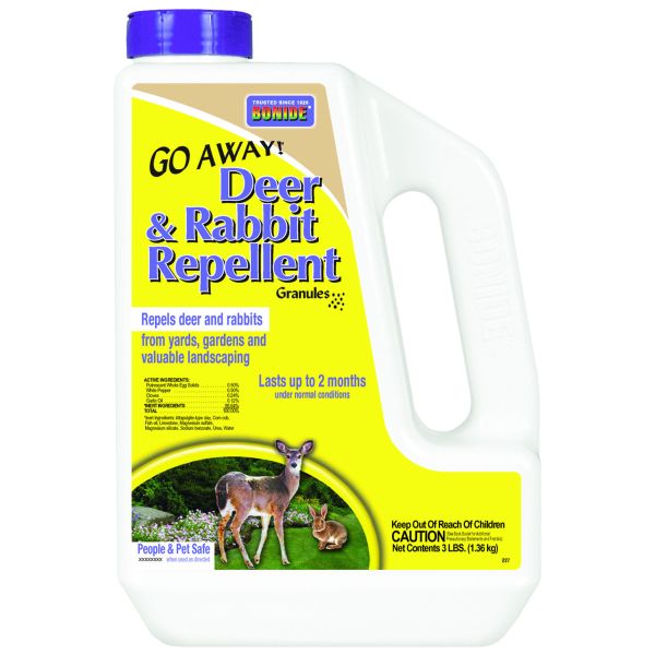 Bonide Go Away Deer & Rabbit Repellent - Nature Hills Nursery - 3 lb - 