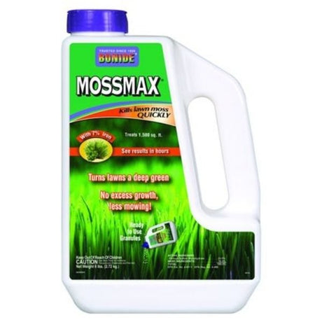 Bonide Mossmax Lawn Granules - Nature Hills Nursery - 6 lb - 