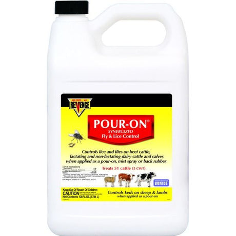 Bonide Revenge Pour - On Fly & Lice Control RTU Liquid - Nature Hills Nursery - 1 gallon - 