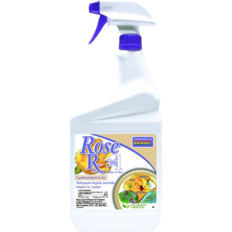 Bonide Rose Rx 3 in 1 RTU Spray - Nature Hills Nursery - 32 oz - 