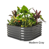 4 in 1 17 Inch Modular Metal Raised Bed