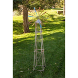 Colorful Rainbow Windmill Garden Decoration - Nature Hills Nursery - Garden Center Item - 
