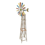 Colorful Rainbow Windmill Garden Decoration - Nature Hills Nursery - Garden Center Item - 
