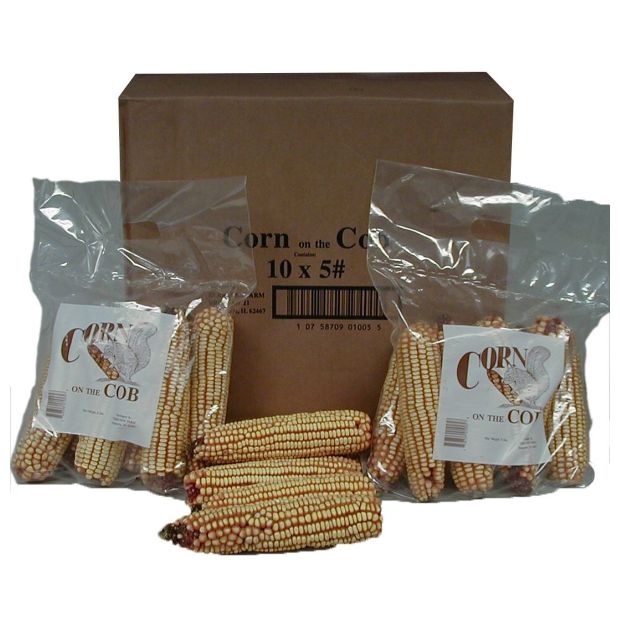 Corn On The Cob 5 Pound Squirrel Cob Corn Food - Nature Hills Nursery - Garden Center Item - 